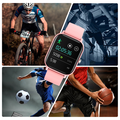 BT4.2 P8 Bluetooth Sport Smart Watch , 1.4 Inch Smartwatch Heart Rate Blood Pressure