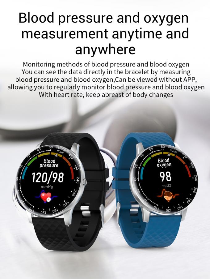 ROHS 1.3 Inch Smart Bluetooth Watch Accurate Pedometer Deeply Life